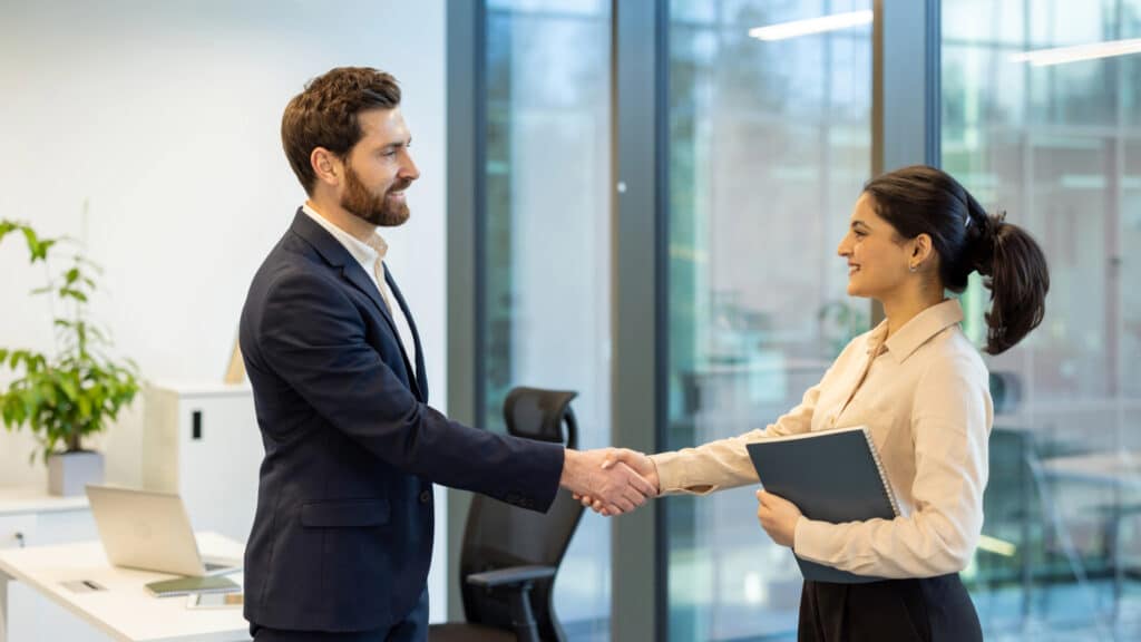 Two HR professionals